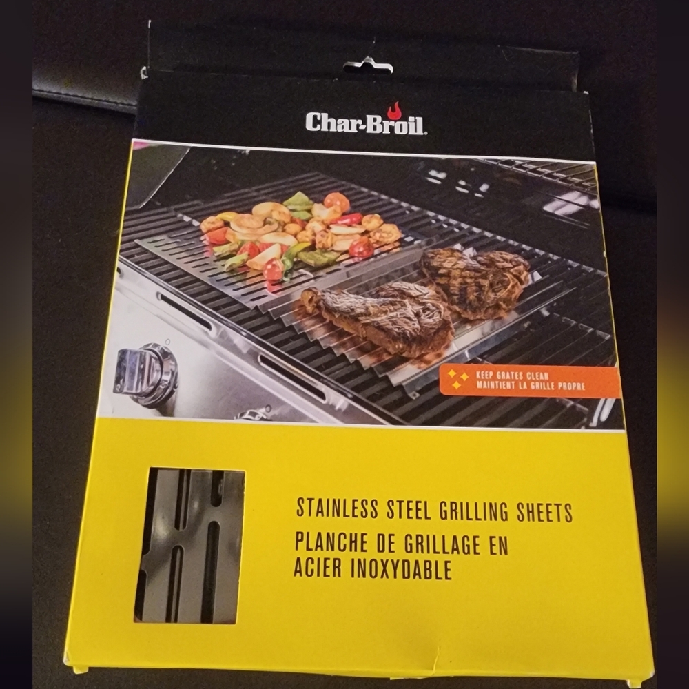 Char-Broil Stainless Steel Grilling Sheets